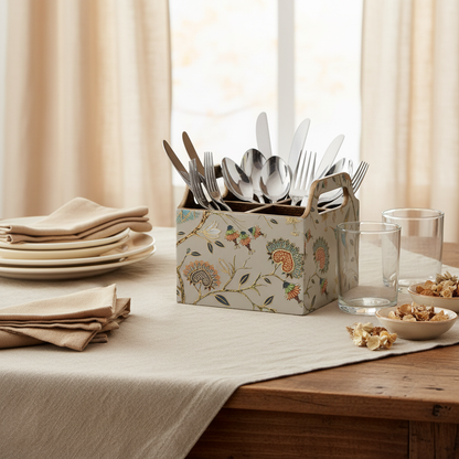 Golden Aviary Collection - Cutlery Holder 4 Slot