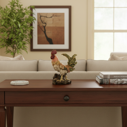 Rustic Rooster Figurine
