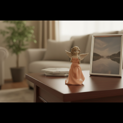 Elegant Angel Ceramic Decorative Figurine