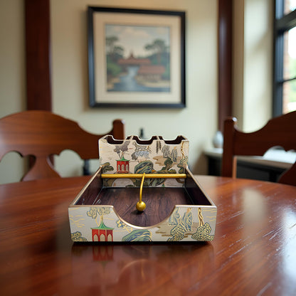 Imperial Pastures Series - Paper Napkin & Cutlery Holder
