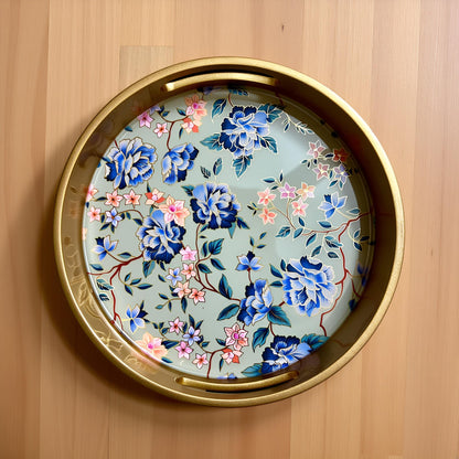Vintage Petals Collection - Small Round Tray