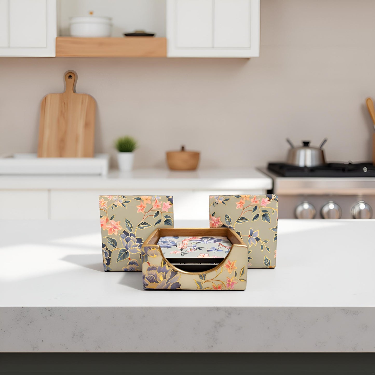 Vintage Petals Collection - Coaster Set