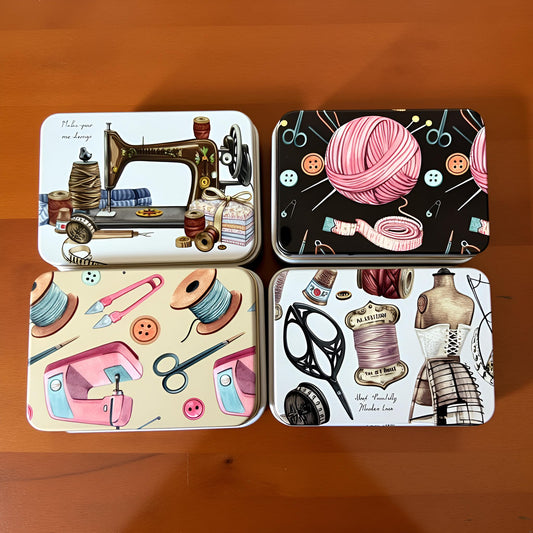 Cute Mini Tin Containers | Set of 4