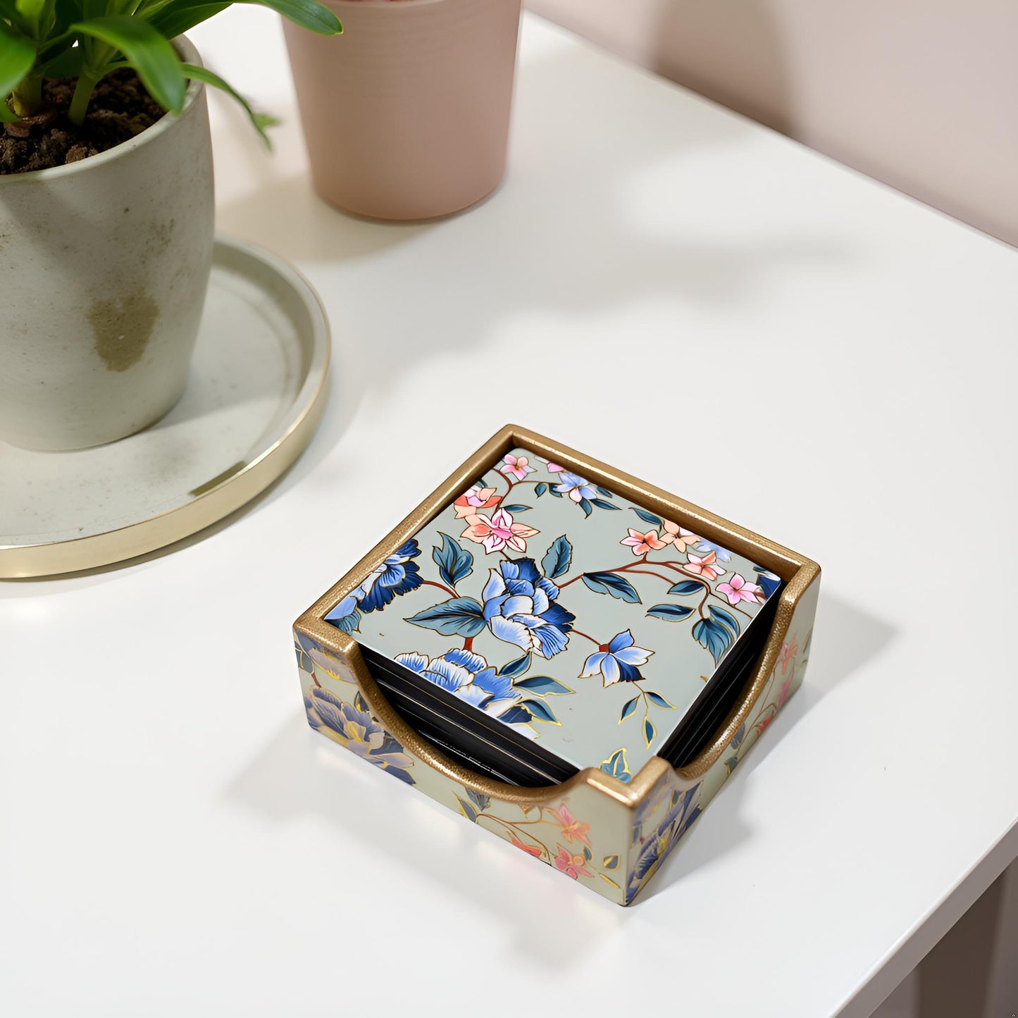 Vintage Petals Collection - Coaster Set