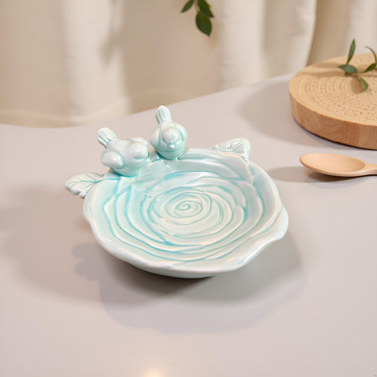 The Tweet Nest – Ceramic Bird Bowl Décor