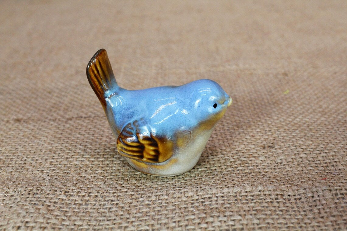 Seasonal Ceramic Song birds, Set of 6