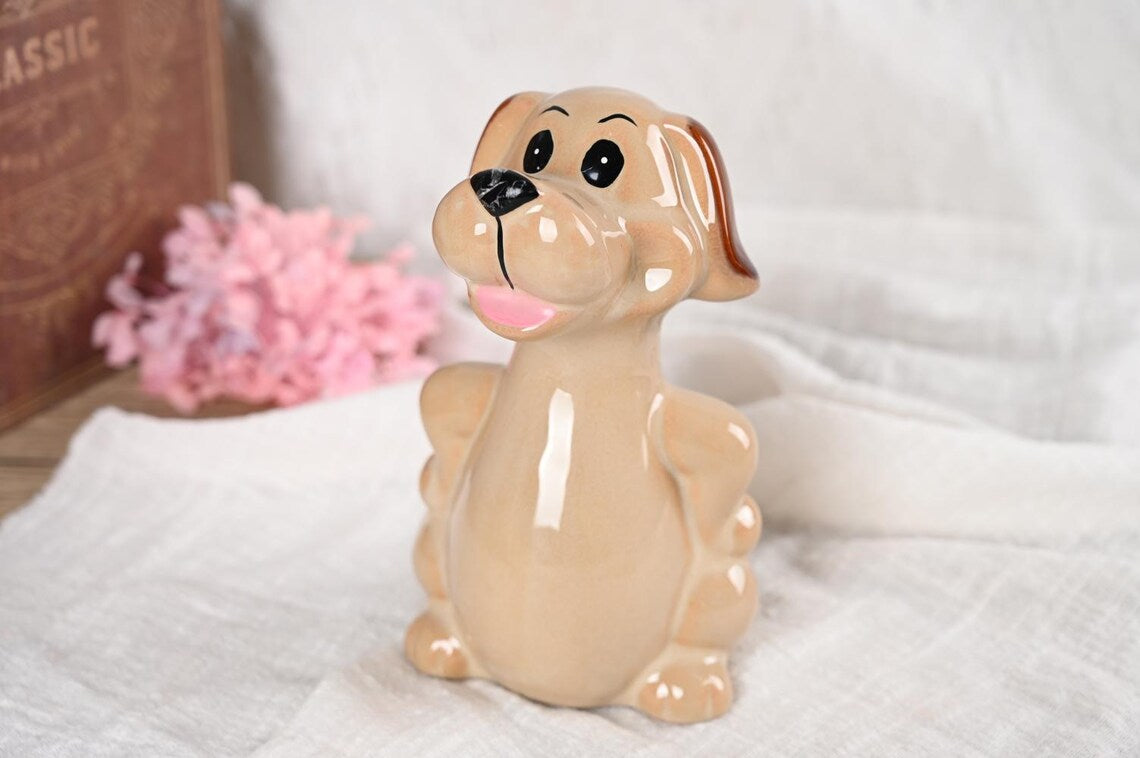 Ceramic Puppy Pair