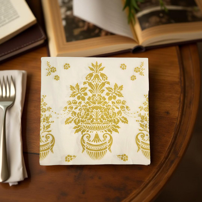 Elegant 2 Ply Paper Napkin (Set of 5 Packs)