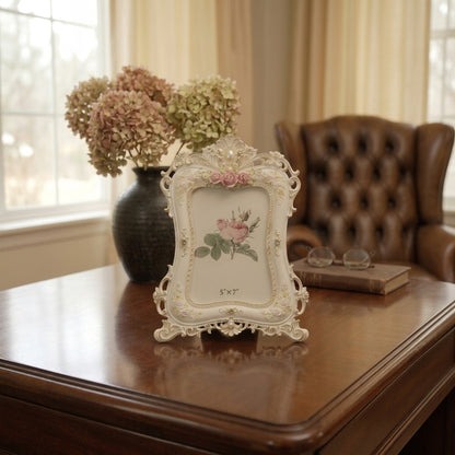 Luxury Victorian Floral Photo Frame